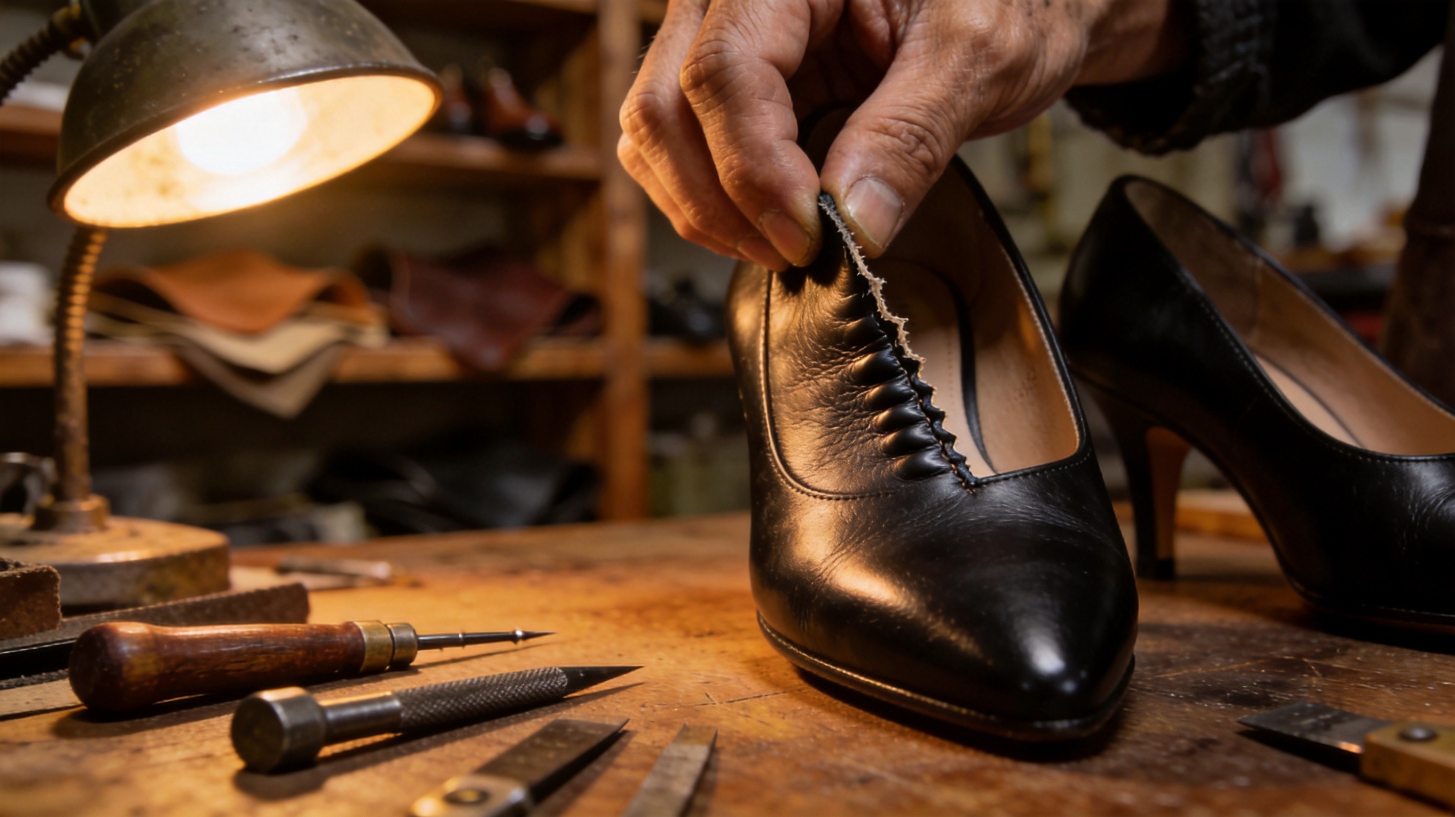 Why Your Shoes Develop a Visible Bumpy Seam Line or Crease Ridge That Shows Through the Smooth Leather Surface on the Vamp or Toe Box After Only a Few Months of Wear — The Hidden Seam-Allowance Skiving-Thickness Variance, Folding-Line Pressure Concentration, Chrome-Tan vs Vegetable-Tan Grain-Surface Memory Recovery, and Stitch-Tension Localized Pulling Behind the 2026 'Why Can I See the Seam Through My Shoes' Epidemic