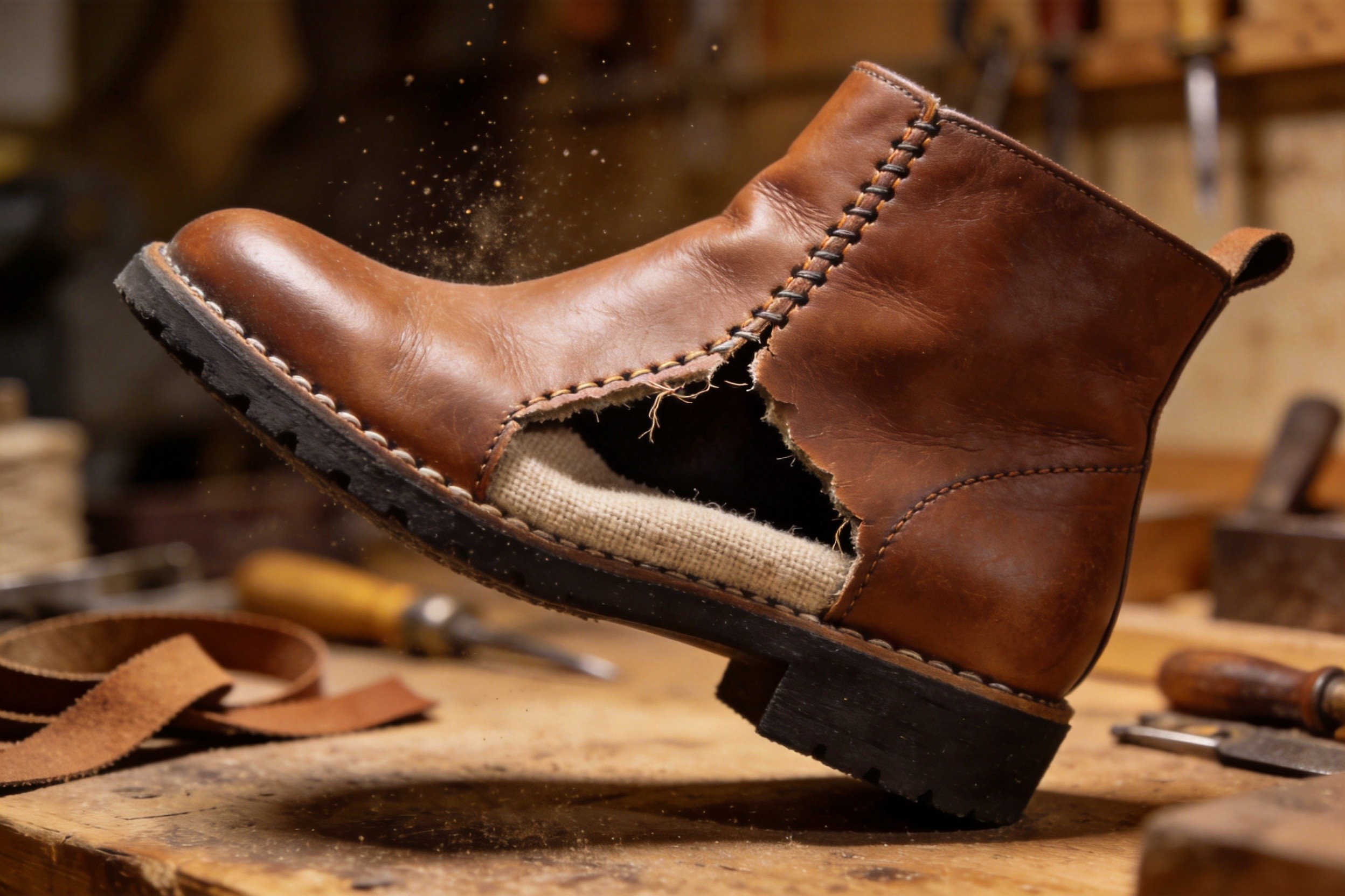 Why Your Shoes' Welt Junction Cracks, Splits, and Develops a Visible Gap Between the Upper and Sole After Only a Few Weeks of Wear — The Hidden Welt-Stitch-Tension Variance, Welt-Leather Density Drop, Stitch-Cord Tension-Decay Chemistry, and Sole-Flex Creep Behind the 2026 'Why Is My Sole Already Separating at the Edge' Epidemic